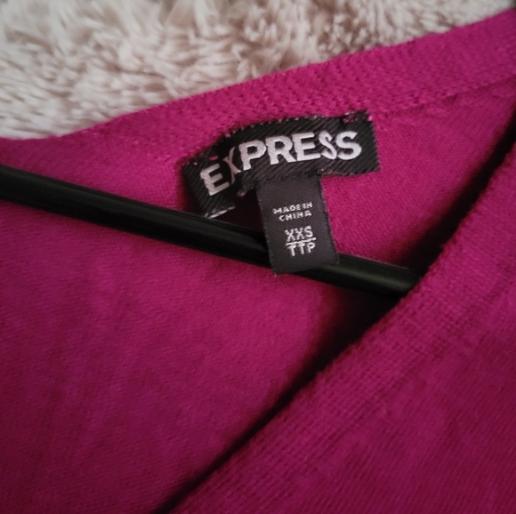 Express Fuschia Sweater - Picture 5 of 5